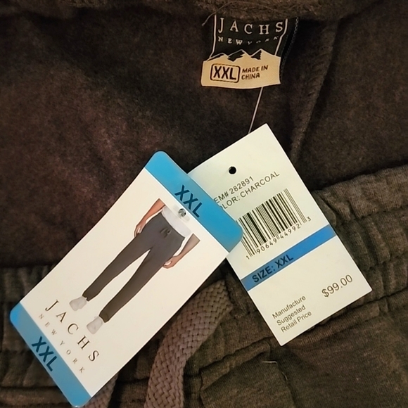 Mens Jachs NY Thick SOFT SweatPants, Winter Wear, AthleticWear JoggerSweatspants - Picture 7 of 7